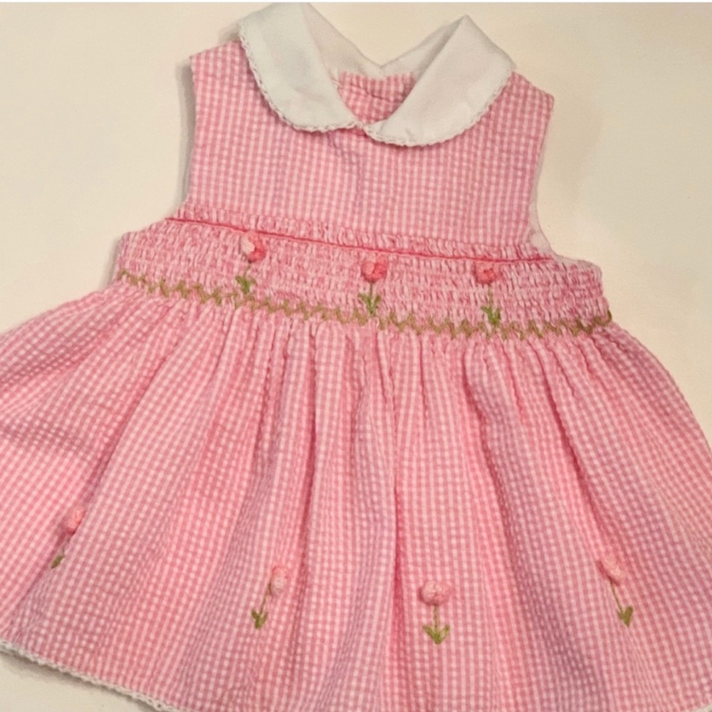 Seersucker Dress by Little Bitty